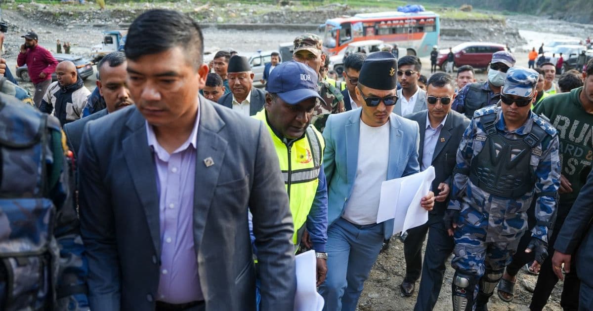 गृहमन्त्री गुरुङद्वारा अवैध क्रसर तुरुन्त बन्द गर्न निर्देशन