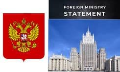 Russian Foreign Ministry's statements: