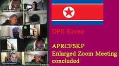DPR Korea-APRCFSKP Enlarged Zoom Meeting concluded 