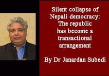 Silent collapse of Nepali democracy: