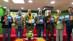 साहित्यिक पत्रकार संघद्वारा दुई पुस्तक लोकार्पित