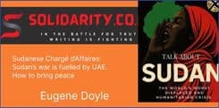 Sudanese Chargé d’Affaires: Sudan’s war is fuelled by UAE. How to bring peace.