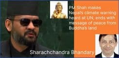 PM Shah makes Nepal’s climate warning heard at UN, ends with message of peace from Buddha’s land