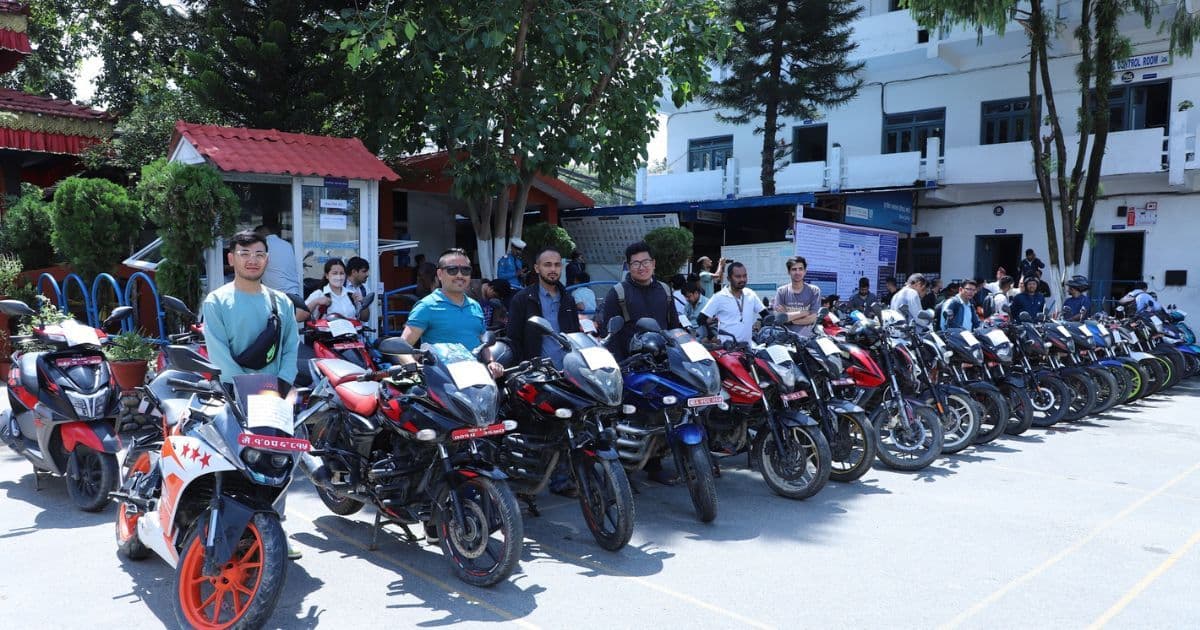 चोरीएका ४१ वटा सवारीसाधन सम्बन्धित धनीलाई हस्तान्तरण