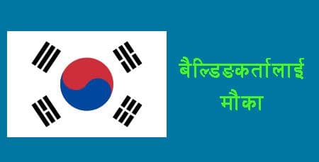 कोरियाले वेल्डिङकर्ता लैजाने