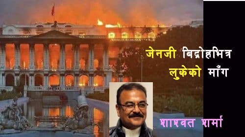 भदौ २३ र २४ को लुकेको माँग