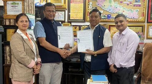 साउथवेष्टन र ग्रीन सिटीवीच समझदारीपत्रमा हस्ताक्षर