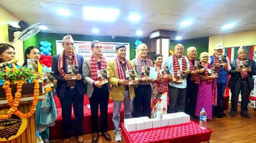 वेदकुमारी न्यौपानेका तीन कृतिहरु लोकार्पित