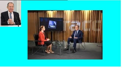 Lavrov stated in response to a TASS question