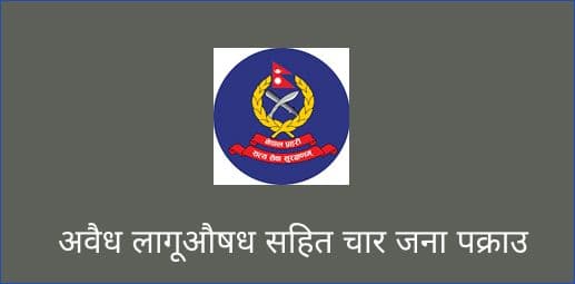 अवैध लागूऔषध सहित चार जना पक्राउ