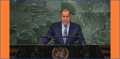 Key points from Lavrov's statements at the UN General Assembly: