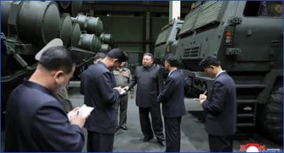 Comrade Kim Jong Un Guides Work of Defence Industry