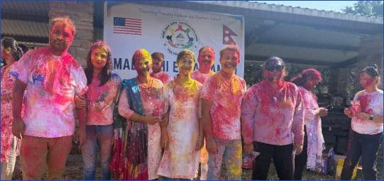 मधेशी एकता समाजले अमेरिकामा होली उत्सव मनायो