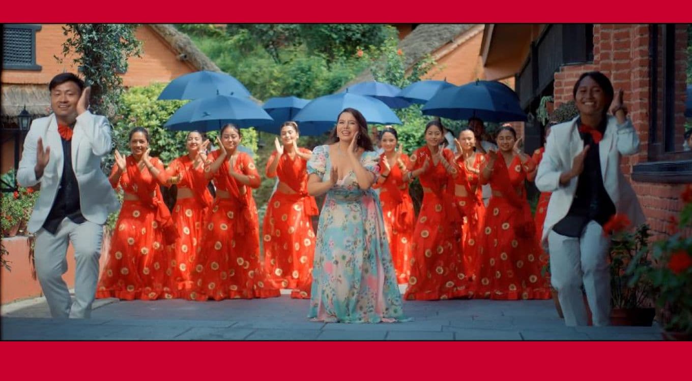 'छाता ओढाइदेउन' मा रमेश र रस्नाको अन्स्क्रिन प्रेम