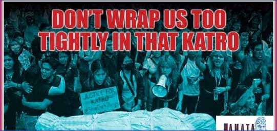 Don’t wrap my body too tightly in that Katro