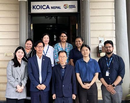 New Korea Overseas Volunteer Arrived In Nepal
