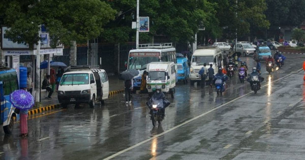 काठमाडौँ उपत्यकामा वर्षा, वायु प्रदूषणबाट राहत