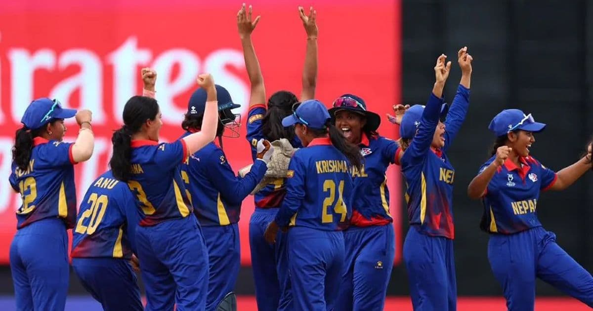 आइसीसी यू-१९ महिला विश्वकपमा नेपाल स्कटल्याण्डसँग खेल्दै