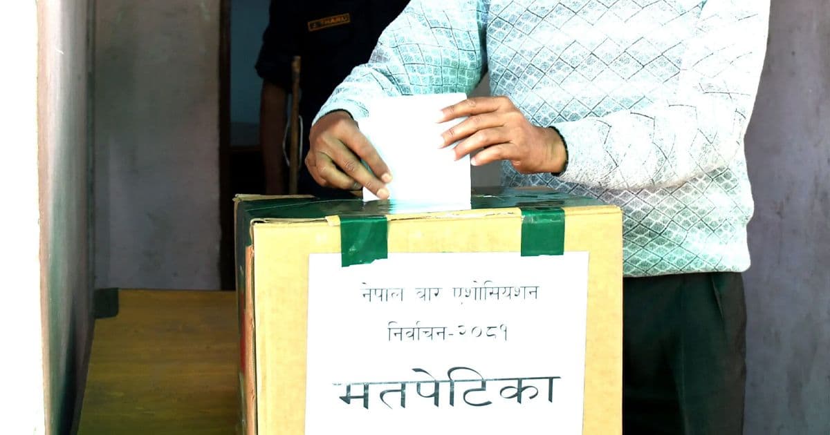 बार एशोसिएशनको मतगणना भाेलिदेखि