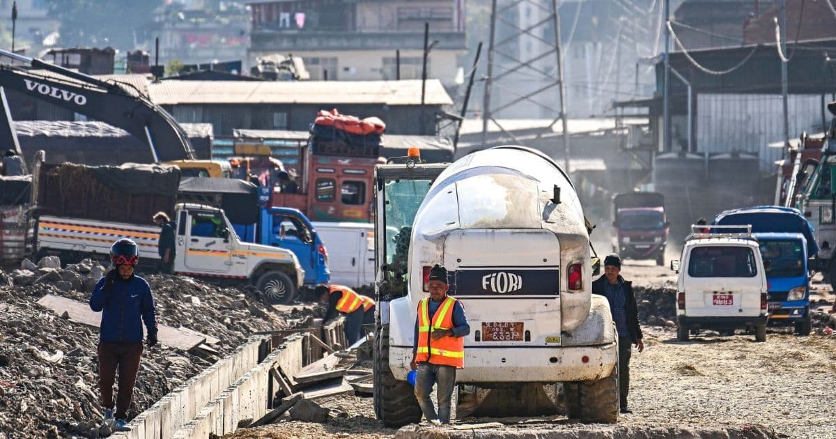 कुलेश्वर फलफूल बजार व्यवस्थित हुँदै