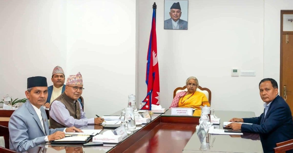 मन्त्रिपरिषद विस्तारका लागि पाँच जनाको नाम सिफारिस