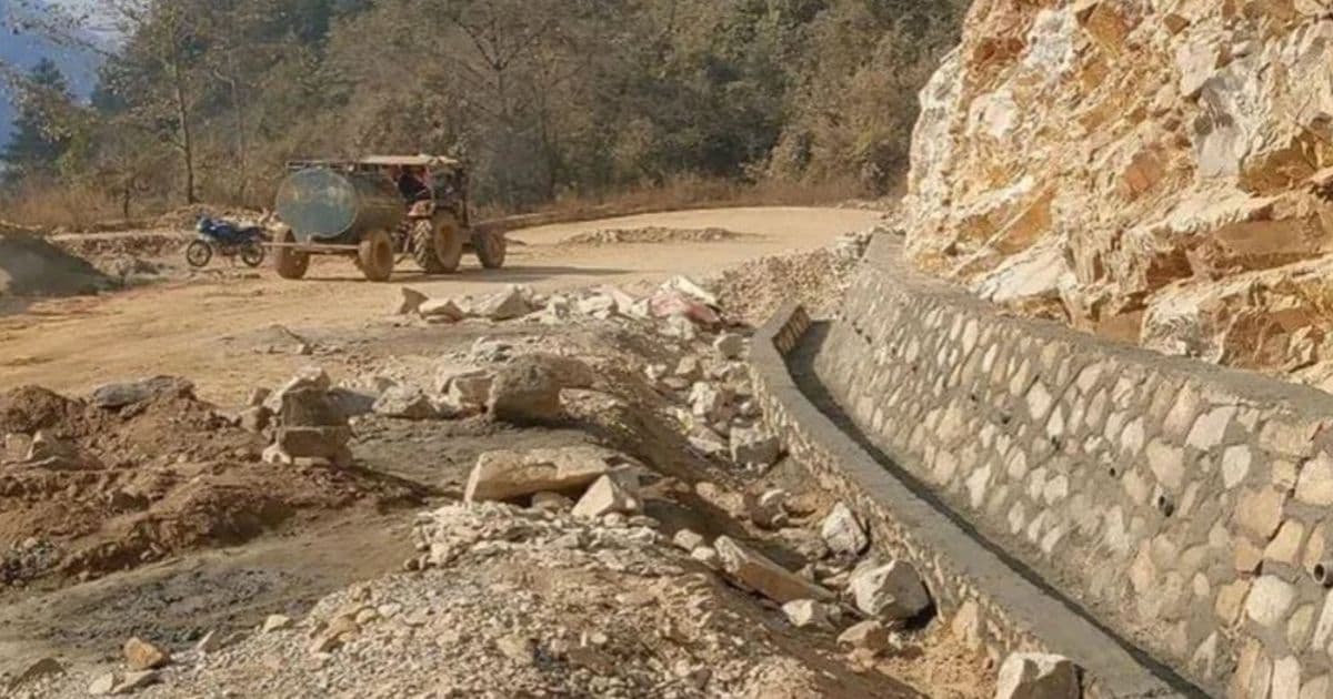 महालक्ष्मी खोला-मातातीर्थ सडक माघ ७ गतेसम्म बन्द हुने