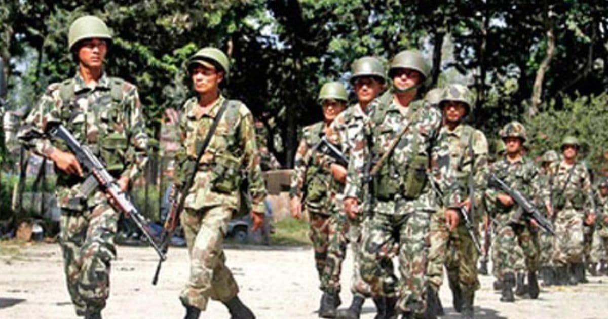 प्रतिनिधिसभा सदस्य निर्वाचनका लागि सेना परिचालन