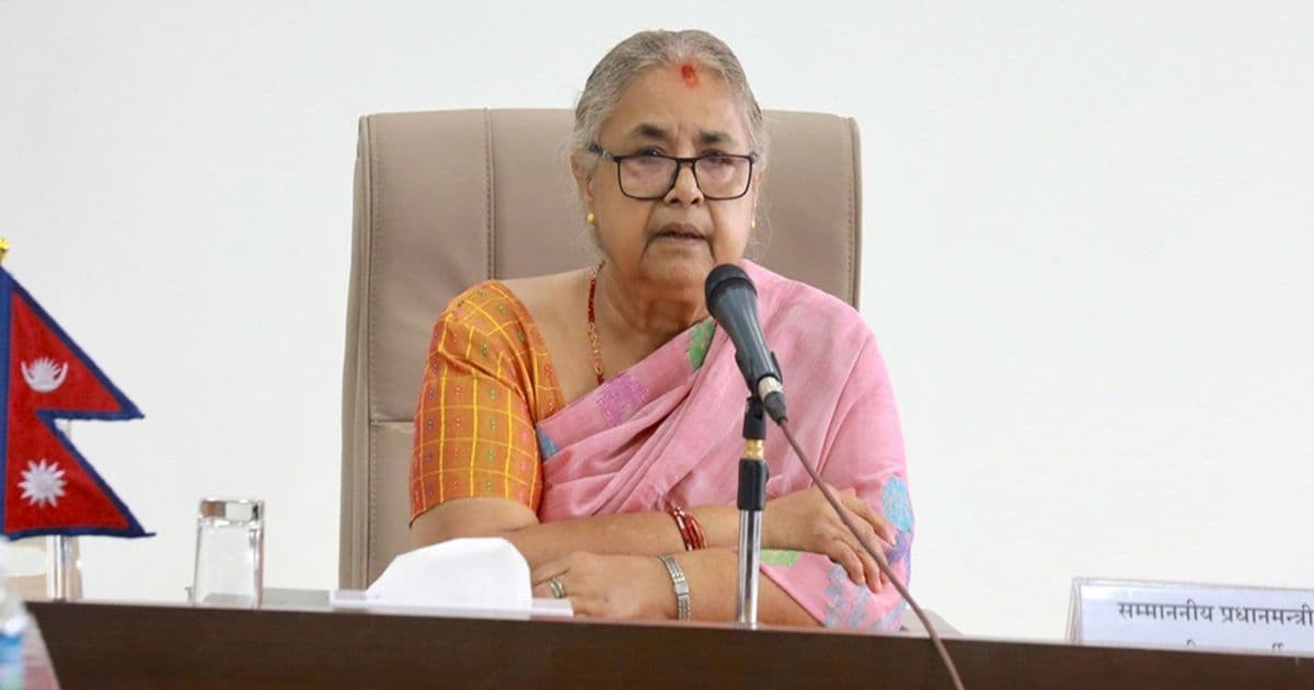 विभिन्न देशका राजदूतसँग छलफल गर्दै प्रधानमन्त्री कार्की