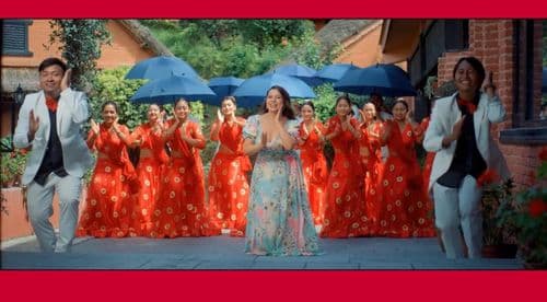 'छाता ओढाइदेउन' मा रमेश र रस्नाको अन्स्क्रिन प्रेम