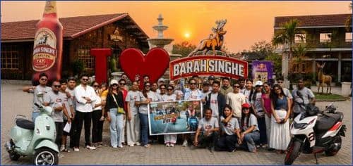 बुटवलमा भेस्पा–अप्रिलियाको विशेष स्कुटर यात्रा सम्पन्न, टाइगर फरेस्टमा आत्मीय स्वागत