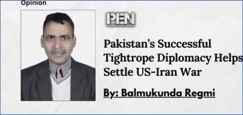 Pakistan’s Successful Tightrope Diplomacy Helps Settle US-Iran War