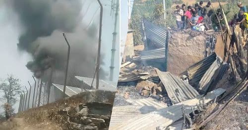 गुल्मीमा नेपाल टेलिकमको टावरमा आगलागी