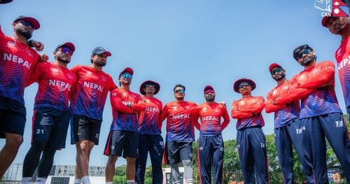 नेपालले यूएईसँग पहिलो वार्म अप खेल खेल्दै