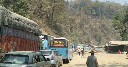 नारायणगढ–बुटवल सडकको दाउन्ने खण्डमा २७ गतेदेखि यातायात बन्द