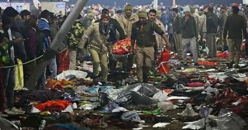 भारतको कुम्भमेलामा भागदौड मच्चिदा धेरैजना हताहत