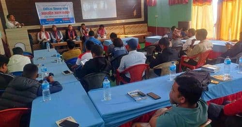 जाजरकोट र रुकुमपश्चिमका भूकम्पप्रभावित पत्रकारलाई प्रेस काउन्सिलद्वारा इन्टरनेटमा सहुलियत