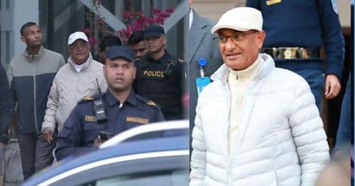 पूर्व प्रधानमन्त्री र गृहमन्त्री पक्राउ