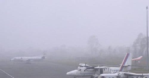 बाक्लो हुस्सु र कुहिरोका कारण हवाइ उडान प्रभावित