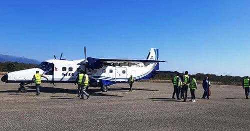 लुक्ला उडेको जहाजमा समस्या,काठमाडौंमा आकस्मिक अवतरण